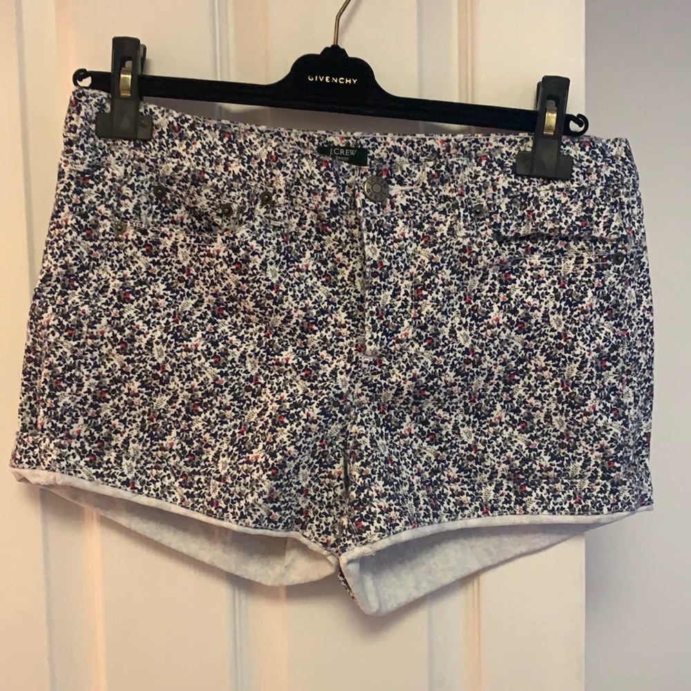 J. Crew Floral Shorts NWOT